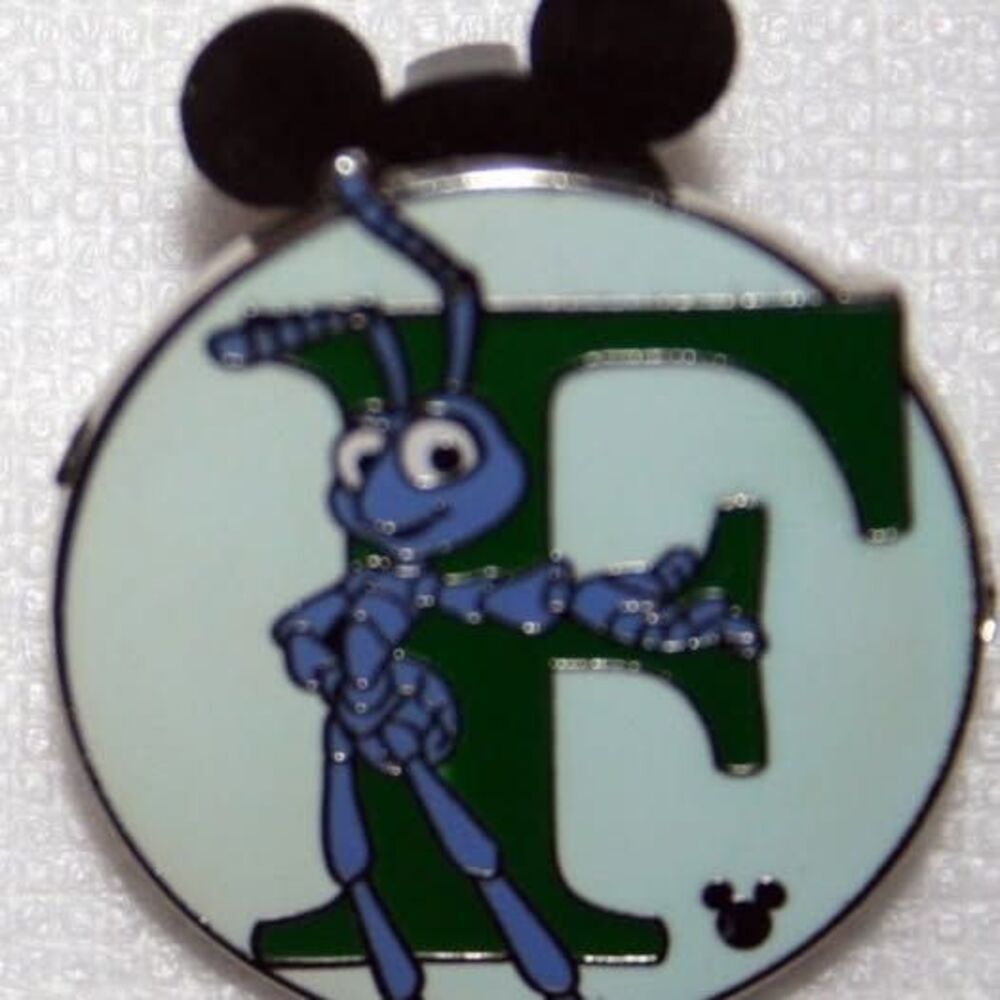 WDW - Hidden Mickey Series III - Alphabet - Flik (F)